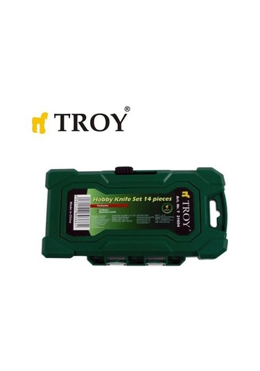Troy 21604 Hobi Maket Bıçağı Seti, 14 Parça