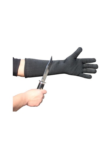 Kesilmeye Dayanıklı Eldivenler Uzun Önkol Paslanmaz Çelik Telli Yüksek Performanslı Seviye 5 Koruması