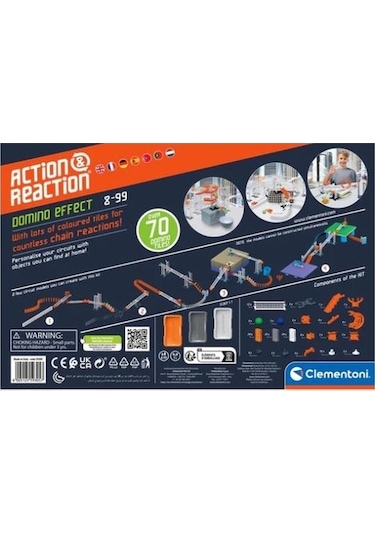 Clementoni Action 6 Reaction Domino Etkisi Lisanslı Ürün