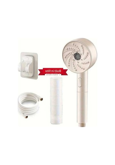 Fastbuy Challenger Beyaz Abs Su Tasarruflu 4 Modlu Yüksek Basınç Duş Başlığı 152 Cm Hortum