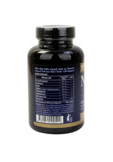 Vitapol Ner Opt Neuro Optimizer Alfa Lipoik Asit 120 Kapsül