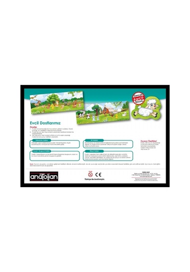 Anatolian 22 Parça Evcil Dostlarımız Çocuk Puzzle