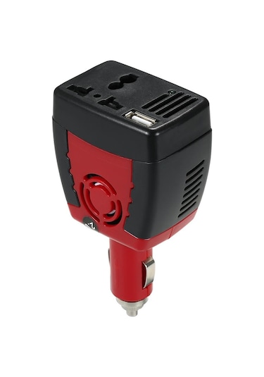 150w Dc 12v Ac 220v Invertör Otomatik Gerilim Dönüştürücü Araba Güç Inverter Adaptörü Sigara İle