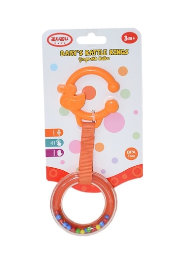 4122 Zuzu  Çıngıraklı Halka Çok Renkli