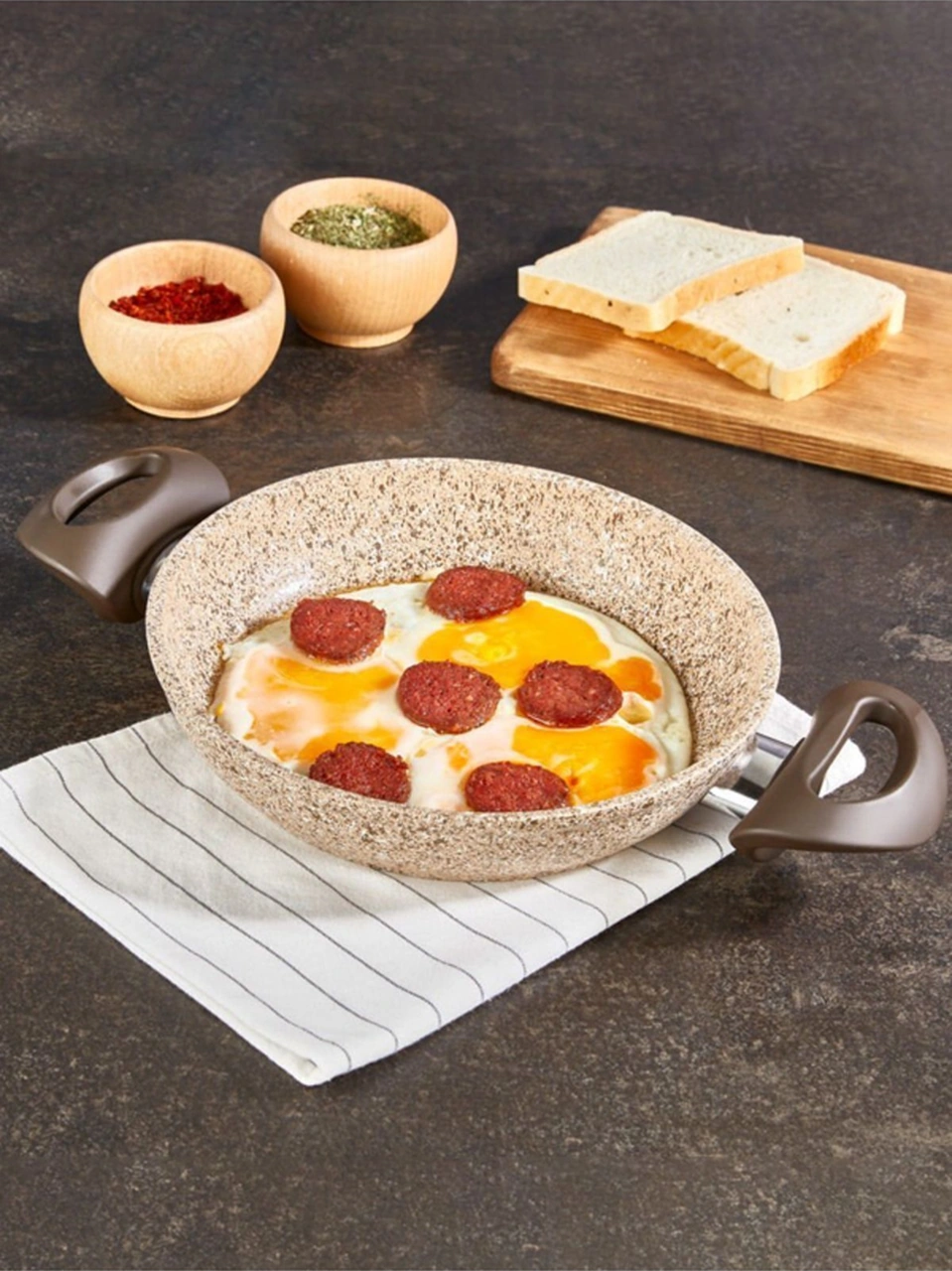 Creamy Granıtec 20 Cm Sahan Krem