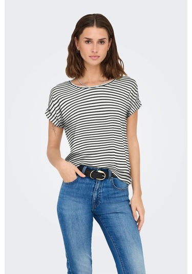 Only Bayan T Shirt 15206243 Siyah-beyaz Siyah-beyaz Only Bayan T Shirt 15206243 Siyah-beyaz Siyah-beyaz