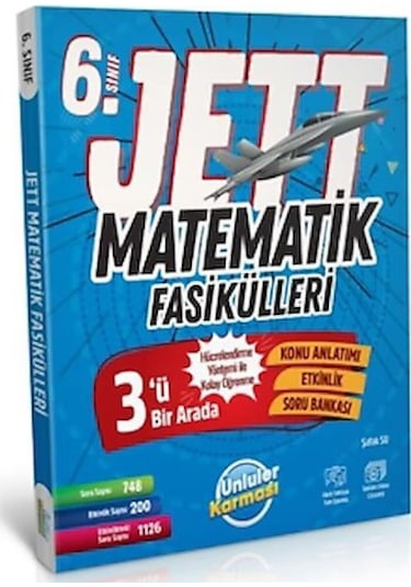 6. Sınıf Jett Matematik Fasikülleri Konu Anlatımlı