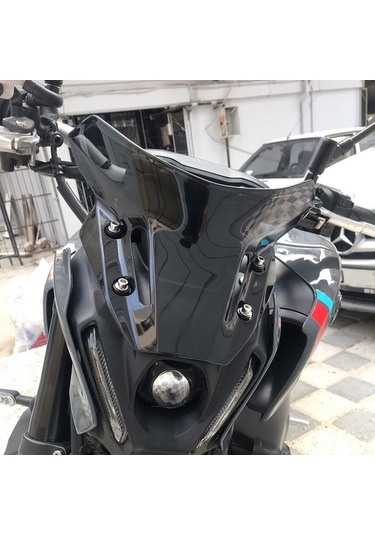 Pazly Rüzgarlık Mt09 Motosiklet Malzeme Koruyucu İçin Fz09 Abs 2021-2022 Cd