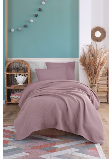 Ecocel Pike Örtü Junior 140x230cm Karde Mürdüm Mürdüm
