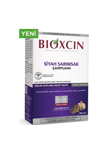Bioxcin Siyah Sarımsak Şampuanı 300 ML
