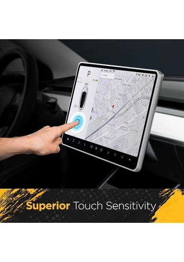 Tesla Model Y Juniper 2025 Sürücü Ve Arka Ekran Araç Multimedya Ultra İnce Ekran Koruyucu