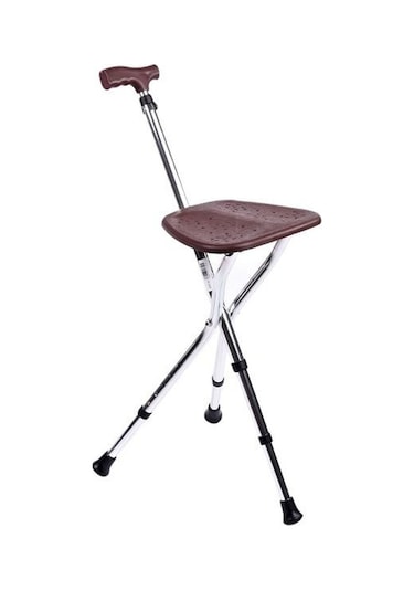 Medikaltec Comfort Plus Dm-74 Oturaklı Baston Yüksekliği Ayarlanır