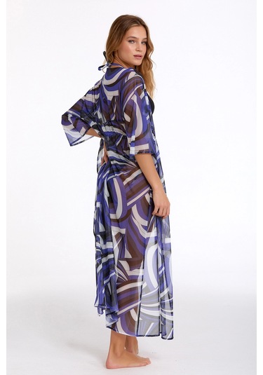 Kocabey 2106-3011 Kadın Kaftan Siyah