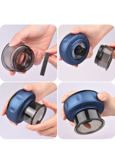 Maiyame Usb Şarjlı 6 Seviye Akıllı Vakum Cup - Isıtmalı Gövde Masajı, Şişme Tedavisi, Kollaj El Aleti - 3 Renk Seçeneği Çok Renkli