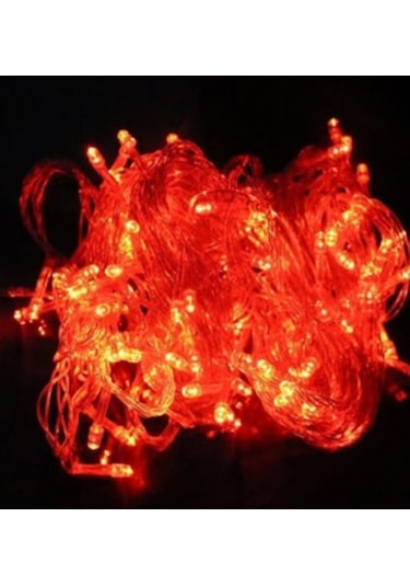 Fonksiyonlu 10 Metre 100 Ledli Dekoratif Yılbaşı Işığı