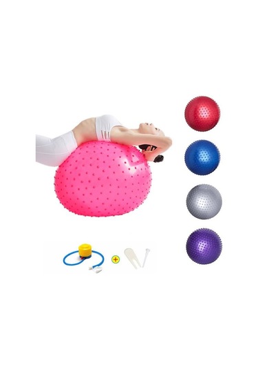 Clifton 65 CM Sarı Dura-Strong Deluxe Pilates Topu+ Pompa