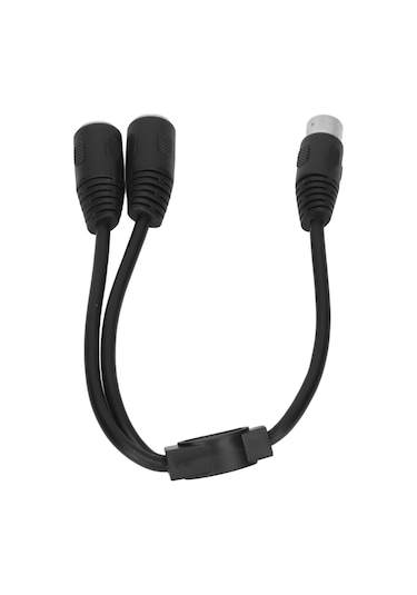 Fosenze 0.3m Dın 8pın Erkekden 2 Dın 8pın Dişeye Çevirici, Saf Bakır Çekirdekli, Çift Koruma, Ses Sinyali Dağıtıcı Bağlantı Kablosu