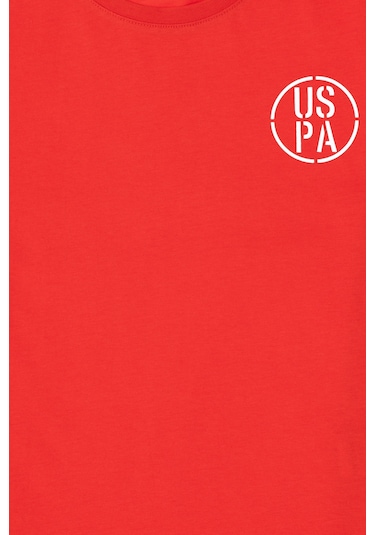 U.s. Polo Assn. Erkek Çocuk Kırmızı Tişört 50298981-vr030 Kırmızı
