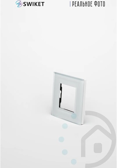 Lajt Haus Tekli Cam Priz Ve Anahtar Çerçevesi 220287770