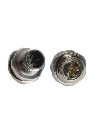Zhong M12-4b3 ,m12/4pin Makine Tip Erkek Konnektör