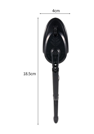 Aubyhe Motosiklet Kask Yağmur Sileci Usb 5v 2w Su Geçirmez Siyah Plastik Lastik Siyah