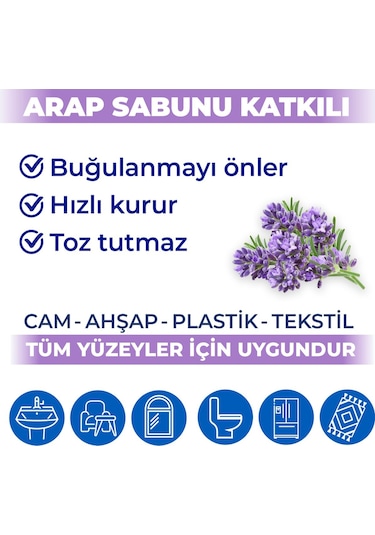 Bingo Pratik Yüzey Temizlik Havlusu Lavanta 6 x 96'lı