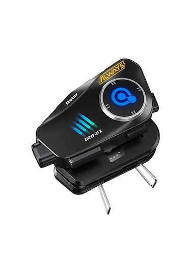 Q28 2x İntercom 500m Telsizli Kameralı Hd 1080p İpx6 Su Geçirmez İntercom