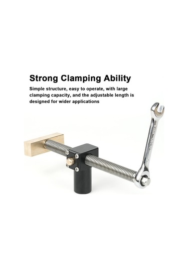 Pazly Ahşap İşleri İçin Hızlı Sabitleme Kelepçesi - 20mm Ayarlanabilir Masa Mengenesi & İş Parçası Aparatı