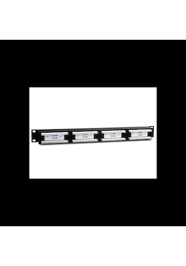 S-lınk Sl-f624 Cat6 Patch Panel, 24-port, Utp, 1u