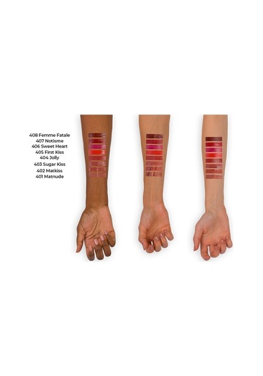 Note Cosmetique Mattemoist Lipgloss Yarı Mat Saten Bitişli Likit Ruj 402 Mat Kiss -Nude