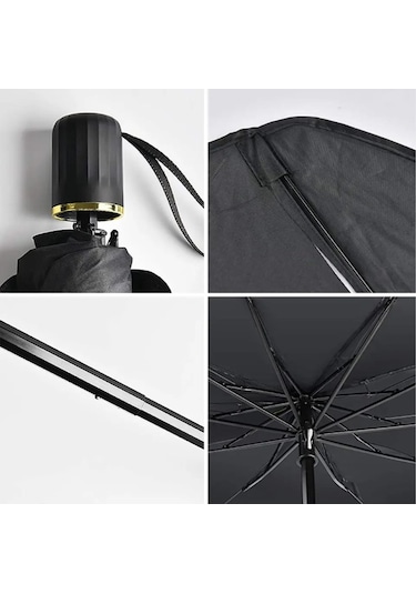 Oto Katlanabilir Güneşlik Şemsiye Ön Cam Gölgelik 118 Cm - 65 Cm