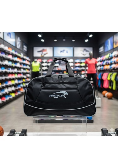 Newfull Sport Anatolia Pars Astarlı Seyahat Ve Spor Çantası-orta Siyah