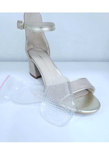 1çift Topuklu Kadın Ayakkabısı Için Kaydırmaz Şeffaf Jel Silikon Kendinden Yapışkanlı Tabanlık