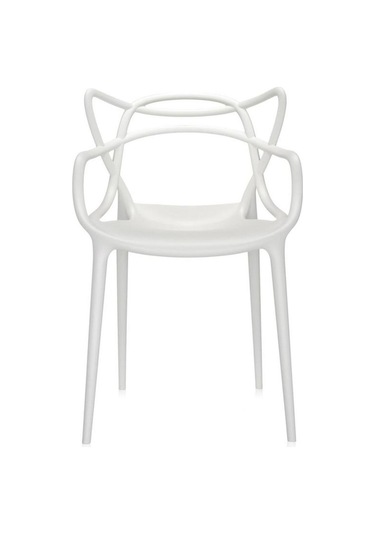 Masters Sandalye, Philippe Starck Tasarımı, Red Dot Ödüllü Beyaz
