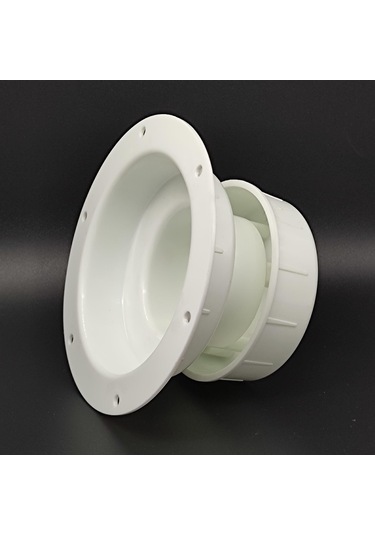 Suntek Genel Rv Kanal Havalandırma Kapağı Karavan Beyaz