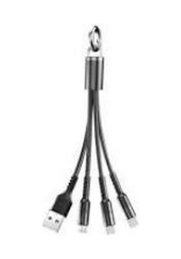 Jopus Micro / Type C / Lightning Jo-sk01 Sarj Kablosu Mavi -