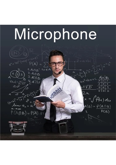 Jialan Megafon Taşınabilir Ses Amplifikatörü Mikrofon Hoparlör