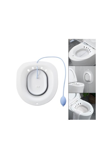 Suntek Sitz Banyo Yıkama Kalça Lavabo Katlanır Gri+sifon