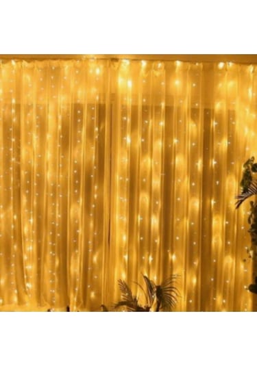 Perde Led 3 Metre Kumandalı 8 Ayrı Moda Sahip 3mx3m Led