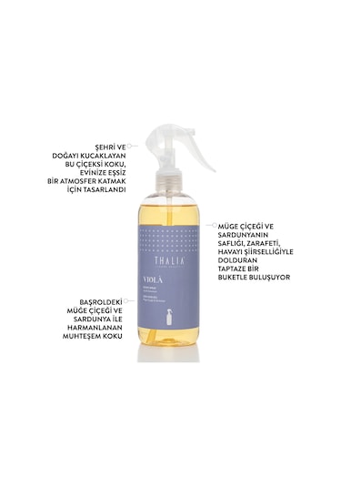 Thalia Home Müge Çiçeği & Sardunya Kokulu Oda Spreyi 400 ML