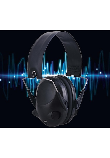 Dolıty Katlanabilir Taktik Kulaklık Gürültü Yeni-siyah