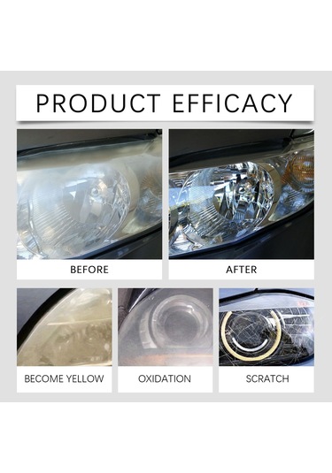 Araba Far Çizik Giderme Kremi, Far Temizleme, Parlatma, Yenileme, Çizik Sararma, Kristal Kaplama Maddesi 100g,jwcwsq