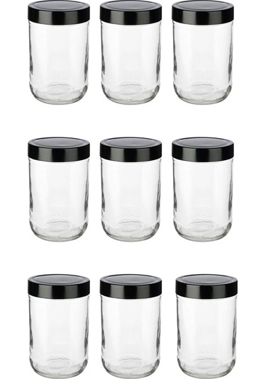 9 Lu Cam Kavanoz Set 660 Ml