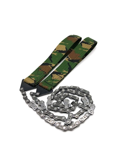 Hegi 818100061 Cep Tipi Zincirli El Testeresi 65cm - Kamuflaj