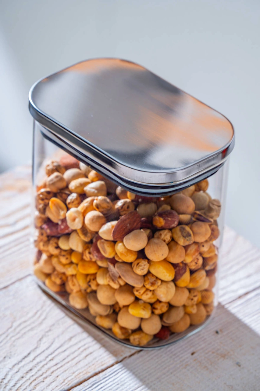 Lume Cam Saklama Kabı - 12 Cm Şeffaf