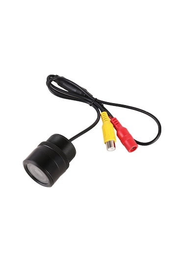 Sones Led Sensörlü Arka Görüş Kamerası, Renkli Lens/ 120 Derece Su Geçirmez Gece Sensörü Çap: 28mm Siyah