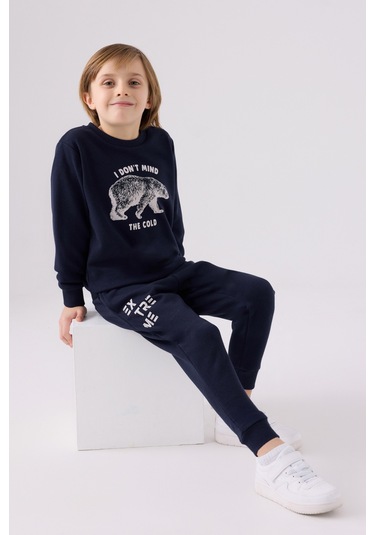 Rolypoly Erkek Çocuk Eşofman Takımı Rp3453 Lacivert Lacivert