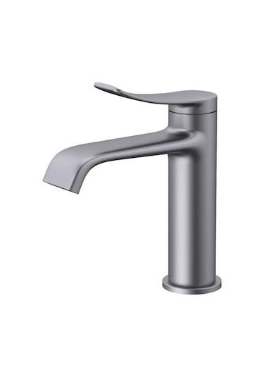 Creavit Lua Şelale Lavabo Armatürü Metalik Gri Bt.lu1500gr