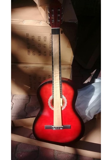 Klasik Gitar 4/4 Tam Boy Her Renk Mevcut Gitar-Kılıf