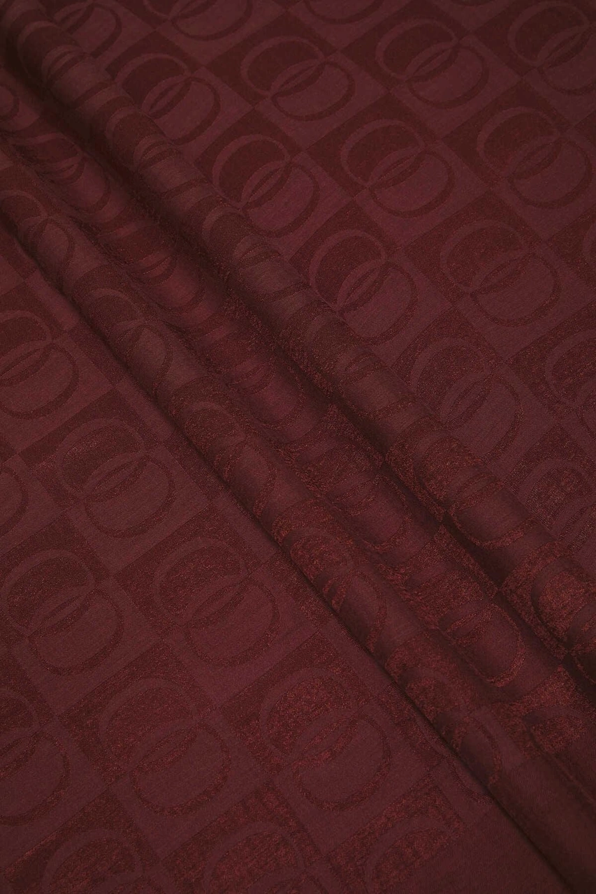 İmannoor Dama Desen Naia Şal70x200 241-3001 Bordo